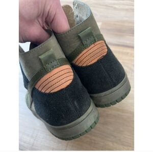 Nike Black and Green Men's Shoes